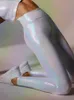 Capris Svokor – Leggings de sport Sexy pour femmes, Leggings de gymnastique, taille haute, slim, couleur clignotante, pantalons décontractés, vêtements de sport de Yoga
