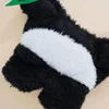 Dog Apparel Pet Clothes Adorable Panda Costume Set With Warm Dress-up Funny Transformer Biker Outfit For Dogs Cats Halloween