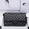 10A Top Crossbody Designer Bags Luxurys Hands Handbags Bag Classic Flap Bag 30cm Sheepeskin Fashion Black Mirror Awender Accous