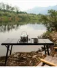 Camp Furniture Outdoor IGT Egg Roll Table Camping Folding Portable Aluminum Alloy BBQ Elevatable Picnic Barbecue