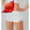 lu yoga outfits Dames Sportshorts Casual Fitness Hotty Hotpants voor Dames Meisje Workout Gym Hardlopen Sportkleding lu met Ritsvak Sneldrogend M