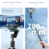 Stabilizatory inteligentne ręczne gimbal 360 Twarz po strzelaniu statywem stabilizatora smartfonów dla 231216