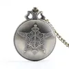 Pocket Watches Anime Black Butler Kuroshitsuji Watch for Men Womenmens Pendant Prezent 231216