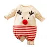 ロンパーズお祝いのベビー服のコスプレ衣装ホリデー衣装幼児クリスマスromperl231114