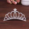 Hair Accessories Party Children Sweet Crown Comb Ornaments Shiny Styling Wedding Jewelry Headwear Fashion