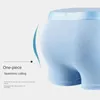 Underpants 4pcs Boxer Shorts Men's Ice Silk Underwear Cool Underpants Breathable Sexy Thin Panties U Convex Lingerie Wholesale Lots L-6XL 231218