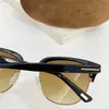 Novo design de moda óculos de sol olho de gato 805-K acetato e armação de metal lentes redondas simples e estilo popular versátil ao ar livre óculos de proteção UV400