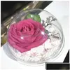 Cadeau cadeau 10pcs transparent ouvert en plastique transparent présent boîte décoration gâteau conteneur portable mousse boule ronde livraison maison g dhma2