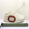 Klassiker designer rhyton casual skor män sneakers jordgubbe våg mun tiger tryck vintage tränare kvinnor märke 4vqo