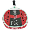 Tennisracketar Hoowan Beyond Yellow Beach Tennis Racket Carbon Fiber 3K Professional 22mm Soft Eva Core Rough Surface With Cover 231216
