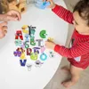 Tri Nesting Stacking Toys Alphabet Building Block Set Education Lettres Lore Bricks Jouets Gobricks 26 Style Blocs anglais pour enfants Q231218