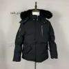 Knivknogar Duster Winter Down Canada Jacket Leisure Coats Windproof Overcoat Waterproof Proof Puffer Tjock Colla Real Wolf Fur 625