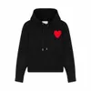 AMIs Designer Amisweater Hoodie AM I Paris Kapuzenpullover Hip Hop Casual Hoody Coeur Heart Love Strick-Sweatshirt Herren Damen Wintermode Amiparis Winter 11