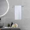 Banyo Aksesuar Set Havlu Çubuğu Banyo Kendi Kendine Yapışkan Duvara Monte Raf Depolama Yatay Tutucu