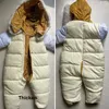 Kledingsets -30 graden Winter Baby Snowsuit Plus Fluwelen Baby Jumpsuit Jongens Overalls Warm Kinderset Waterdicht Dikker Kinderjas 1-5 jaar 231218