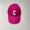 C Hat Baseball Caps Hats Hats Metal Buckle C-Letter Embroidery for Men Women Women Baseball Cap Celi Hat Beit