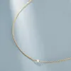 Colliers ras du cou en or rempli de perles naturelles, fait à la main, Turquoise, pendentifs en or, Kolye Collares, bijoux Boho, 231218