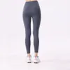 2023 lu-03 Mulheres Yoga Legging Desgaste Esportes Senhora Sem Constrangimento Linha Calças Senhora Hip Lift Apertado Cintura Alta Nude Fitness Exercício Calças Ginásio Legging