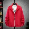 Kurtki męskie 2023 Wiosna jesienna swobodna moda Slim Bomber Jacket Men Men Overcoat Baseball Wild Men's S-3xl