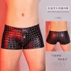 Unterhose Sommer Glänzend Leopard Print Frauen Shorts Böden Elastische Slips Unterwäsche Frauen Boxer HöschenL231218