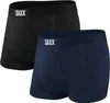 Saxx herrunderkläder - Vibe Super Soft Underwear Byggt i litet fickstöd - Uppsättning av 2 mäns underkläder