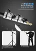 Accessoires Selens 240 cm photographie support de lumière Studio Photo support Photo Studio aluminium inversé pliant support de lumière photographique trépied