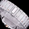 Montre en diamant Montres pour hommes Automatique Mécanique 40MM Saphir Femmes Montres-bracelets 904L Ceinture en acier inoxydable haut de gamme Montre de Luxe