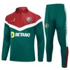 23 24 Fluminense Tute da uomo con ricamo distintivo Abbigliamento sportivo per il tempo libero Abbigliamento da esterno Camicia da allenamento sportivo