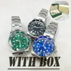 New Mens Watcher for Men Luxury WomenWatch 40mm Watches 남성 운동 시계 스테인리스 웨이 스트랩 세라믹 베젤 남성 시계 고품질 디자이너 시계 할로윈.