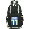 Luka Doncic Rucksack Wonder Boy Daypack Basketball 11 Schultasche Sportteam Packsack Rucksack Freizeitschule Computer Day Pack