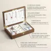 Large Wooden Jewelry Box Men Watch Stand Organizer Women Earrings Ring Holder Case Jewellery Display Storage 211105213T