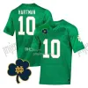 Custom 10 Sam Hartman Notre Dame Fighting Irish 23-24 NCAA College Football Jerseys Michael Mayer Audric Cam Hart James Benjamin Morr