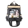 School Bags Anti-theft Waterproof Cloth Women Backpack Female Travel Bag Backpacks Hoolbag For Teenage Girls Multi-pocket Bookbag