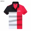 Haute qualité Boss Hommes Polo Chemise Mode Hommes T-shirt De Luxe Polo Col Respirant Haut D'été Patron Chemise D'affaires Designer Polos Hommes Taille M-XXXL A-2