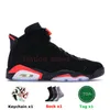 حذاء كرة السلة للرجال من نايك ايرNike Air Jordan Retro Jordan6s 6s ترافيس سكوت أحمر أوريو للرجال Jumpman 6 6s ذهبي الأطواق حذاء رياضي أسود بالأشعة تحت الحمراء بوردو هير