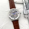 Orologi da polso Pate per 2023 Orologi da uomo Due aghi Meccanico automatico Wastch Alta qualità Top Luxury Brand Cinturino in pelle Moda Vacanza Regalo Tipo di Ginevra