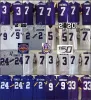 Anpassad NCAA College LSU Tigers 9 Joe Burrow Burreaux Jerseys 2 Justin Jefferson 22 Clyde Edwards-Helaire 24 Derek Stingley Jr. Fotboll Stit