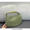 Bags Authentic Shark Handbag s Bag Month Fashion Bags Designer Wrist Bags Botte s Turn Metal Half Light Luxury Version Versatile Handbag Woven Out WN-UUOO