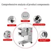 Commercial Multi-Function Meat Slicer Electric Potato Cutter Lotus Root Fruit Slicing Machine Cut Carrot Cucumber Slicer