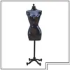 Hängare rack kvinnliga mannequin kropp med stativ dekor klänning form fl display söm modell smycken droppleverans brhome otqvk hem gard dh3ce