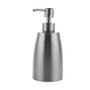 Liquid Soap Dispenser Wire Drawing Stainless Steel Kitchens For Bathroom Practical Countertop Convenient Office Lightweight