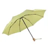 Ombrelli Ombrello da viaggio per pioggia Compatto Manuale Impacchettabile Leggero Semplice Resistente Robusto Pieghevole Casual