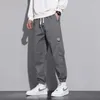 Men's Pants Spring And Autumn High Street American Cargo Men Hip Hop Joggers Streetwear Loose Sports Trendy Brand Nine Points Trousers
