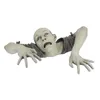 Dekorativa föremål Figurer Creative Zombie Livelike Sculpture Garden Harts Funny Zombie Statue Party Decor Haunted Halloween Prydnadsleksak 231218