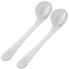 Spoons 2 Pcs Christmas Presents Baby Cutlery Feeding Spoon For Kids Self Learning Born Training 304 Stainless Steel Drop Delivery Home Otzso