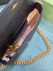 Designer Marmont Matelasse Chain Mini Bag Women mode axelväskor läder crossbody klassisk kvinna handväskor handväska