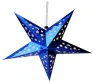 All-match Stereo double laser Christmas decorations colorful folding paper star hanging lobby of stars wholesale free shipping