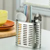 Kitchen Storage Appliance Wall Clothes Drying Rack Stainless Steel Chopsticks Holder Sink Basket