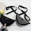 2024 New Designer women's crossbody shoulder Hot Brilliant Large Underarm Korean Style Personality Strap bag