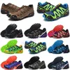 2024 Scarpe da corsa da uomo Speed Cross 3 CS SpeedCross 3s runner III Verde Nero Scarpe da ginnastica da donna Sport all'aria aperta Sneakers 36-48 A18